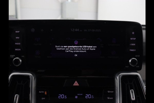 Kia Sorento 1.6 T-GDI Hybrid 2WD ExecutiveLine 7-persoons | Panoramadak | Stoelventilatie | Trekhaak | Head-Up | Leder | 360 Camera | Achterbankverwarming | Carplay | Keyless | Sfeerverlichting