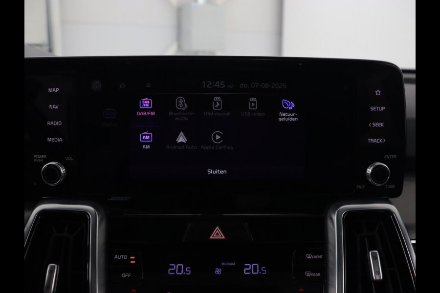 Kia Sorento 1.6 T-GDI Hybrid 2WD ExecutiveLine 7-persoons | Panoramadak | Stoelventilatie | Trekhaak | Head-Up | Leder | 360 Camera | Achterbankverwarming | Carplay | Keyless | Sfeerverlichting