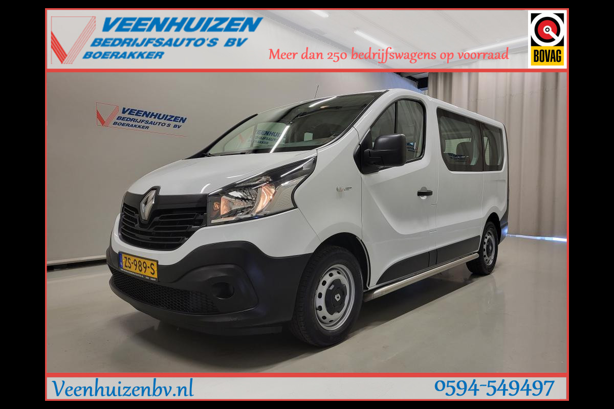 Renault Trafic Passenger 1.6dCi 8-Personenbus - Excl. BTW / BPM vrij Euro 6! Renault Trafic Passenger 1.6dCi 8-Personenbus - Excl. BTW / BPM vrij Euro 6!