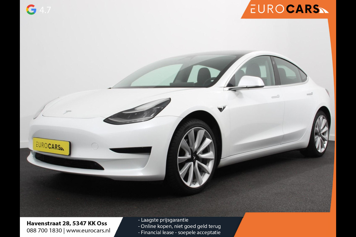 Tesla Model 3 Standard RWD Plus 60 kWh | Panorama dak | Navigatie | Leder | PDC VA | Camera |19" Sport Wheels