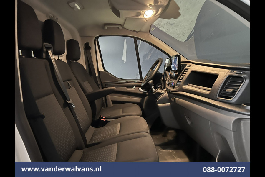 Ford Transit Custom 2.0 TDCI 131pk L2H1 Euro6 Airco | 2800kg Trekhaak | Apple Carplay | LED | Cruisecontrol Android Auto, Verwarmde voorruit, Stoelverwarming, Parkeersensoren, Bijrijdersbank