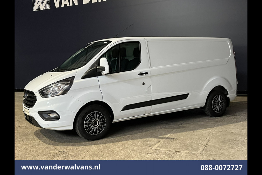 Ford Transit Custom 2.0 TDCI 131pk L2H1 Euro6 Airco | 2800kg Trekhaak | Apple Carplay | LED | Cruisecontrol Android Auto, Verwarmde voorruit, Stoelverwarming, Parkeersensoren, Bijrijdersbank
