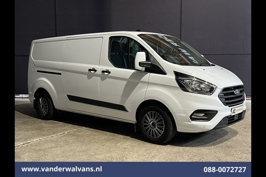 Ford Transit Custom 2.0 TDCI 131pk L2H1 Euro6 Airco | 2800kg Trekhaak | Apple Carplay | LED | Cruisecontrol Android Auto, Verwarmde voorruit, Stoelverwarming, Parkeersensoren, Bijrijdersbank