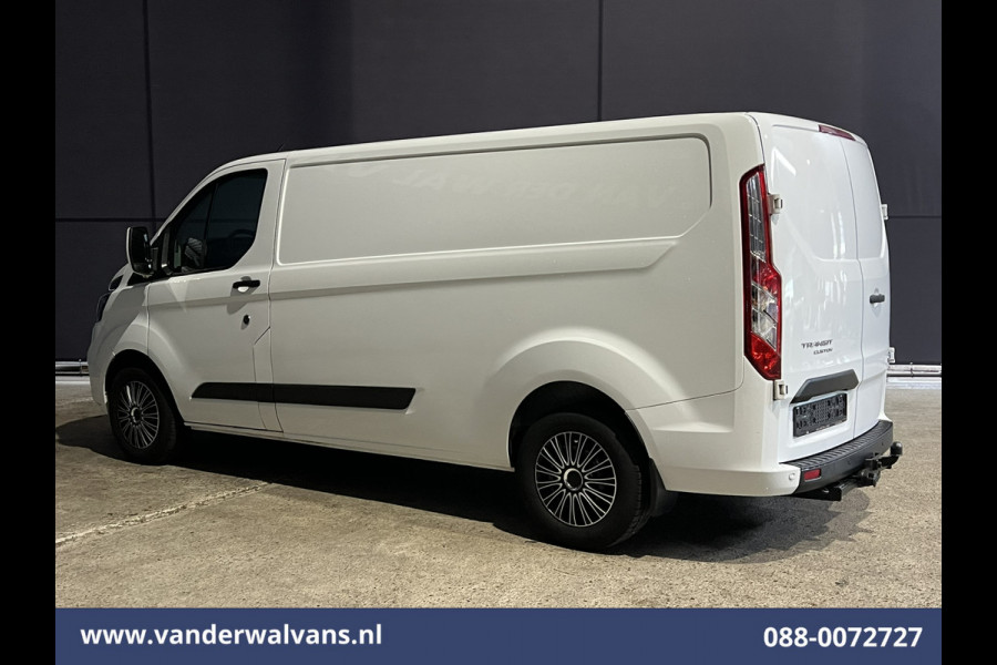 Ford Transit Custom 2.0 TDCI 131pk L2H1 Euro6 Airco | 2800kg Trekhaak | Apple Carplay | LED | Cruisecontrol Android Auto, Verwarmde voorruit, Stoelverwarming, Parkeersensoren, Bijrijdersbank