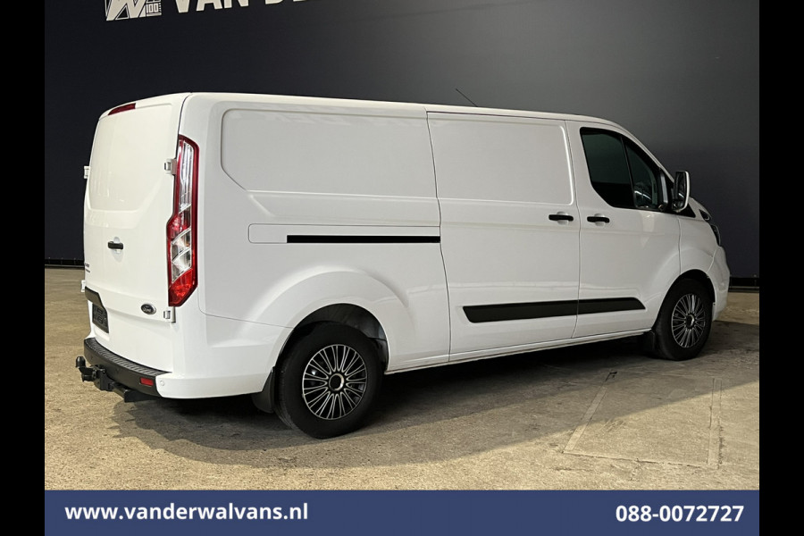 Ford Transit Custom 2.0 TDCI 131pk L2H1 Euro6 Airco | 2800kg Trekhaak | Apple Carplay | LED | Cruisecontrol Android Auto, Verwarmde voorruit, Stoelverwarming, Parkeersensoren, Bijrijdersbank
