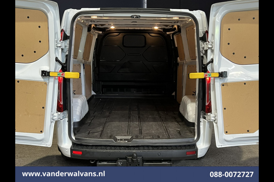 Ford Transit Custom 2.0 TDCI 131pk L2H1 Euro6 Airco | 2800kg Trekhaak | Apple Carplay | LED | Cruisecontrol Android Auto, Verwarmde voorruit, Stoelverwarming, Parkeersensoren, Bijrijdersbank