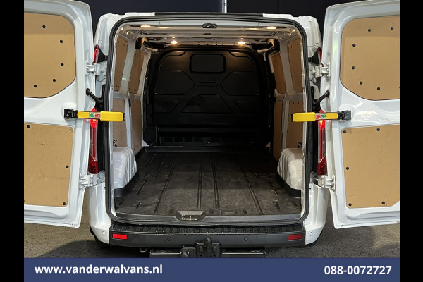 Ford Transit Custom 2.0 TDCI 131pk L2H1 Euro6 Airco | 2800kg Trekhaak | Apple Carplay | LED | Cruisecontrol Android Auto, Verwarmde voorruit, Stoelverwarming, Parkeersensoren, Bijrijdersbank
