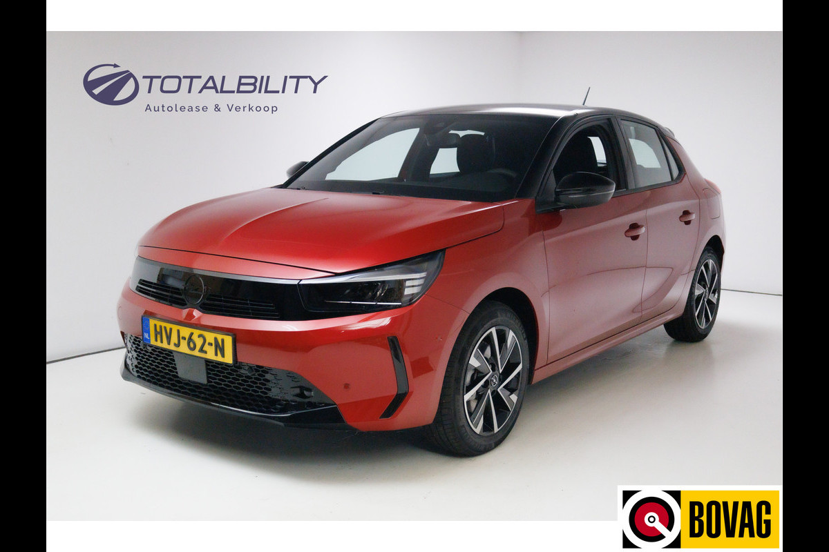 Opel Corsa 1.2 Turbo GS 101 PK | Stoel- en stuurverwarming | Adaptive cruise | Apple Carplay, Android auto Lane-keeping system, Side-assist
