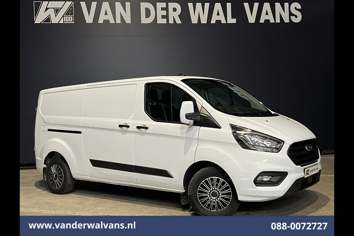 Ford Transit Custom 2.0 TDCI 131pk L2H1 Euro6 Airco | Apple Carplay | Android Auto | LED | Cruisecontrol Verwarmde voorruit, Stoelverwarming, Parkeersensoren Bijrijdersbank, 2800kg trekvermogen