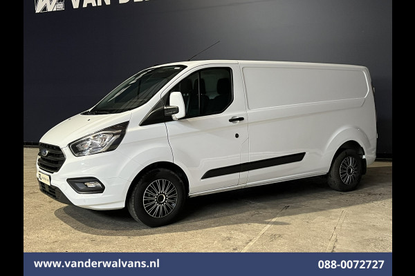 Ford Transit Custom 2.0 TDCI 131pk L2H1 Euro6 Airco | Apple Carplay | Android Auto | LED | Cruisecontrol Verwarmde voorruit, Stoelverwarming, Parkeersensoren Bijrijdersbank, 2800kg trekvermogen