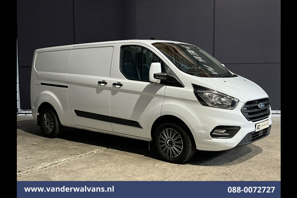 Ford Transit Custom 2.0 TDCI 131pk L2H1 Euro6 Airco | Apple Carplay | Android Auto | LED | Cruisecontrol Verwarmde voorruit, Stoelverwarming, Parkeersensoren Bijrijdersbank, 2800kg trekvermogen