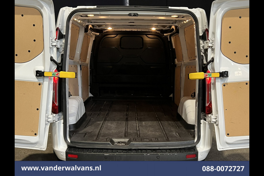 Ford Transit Custom 2.0 TDCI 131pk L2H1 Euro6 Airco | Apple Carplay | Android Auto | LED | Cruisecontrol Verwarmde voorruit, Stoelverwarming, Parkeersensoren Bijrijdersbank, 2800kg trekvermogen