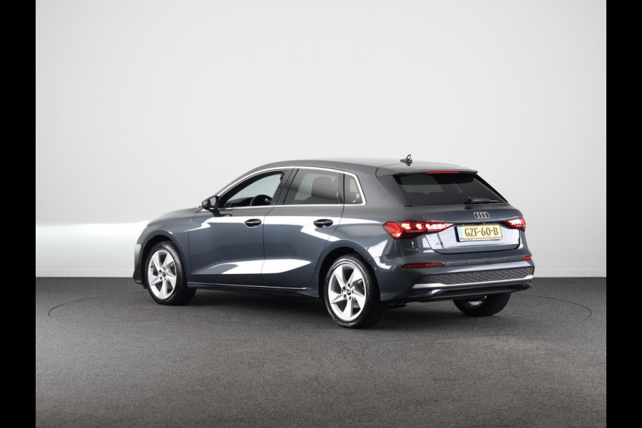 Audi A3 Sportback 35 TFSI Advanced edition 150 pk S-tronic | Private lease € 644,- | Navigatie | Parkeersensoren (Park assist) | Achteruitrijcamera | Adaptieve cruise control | LED koplampen |