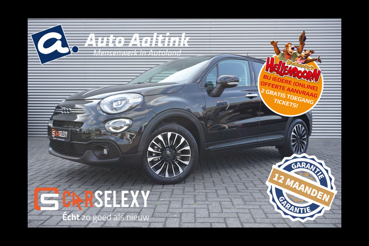 Fiat 500X 130PK Hybrid AUTOMAAT CARPLAY | CAMERA | LED PACK | CRUISE! Fiat 500X 130PK Hybrid AUTOMAAT CARPLAY | CAMERA | LED PACK | CRUISE!