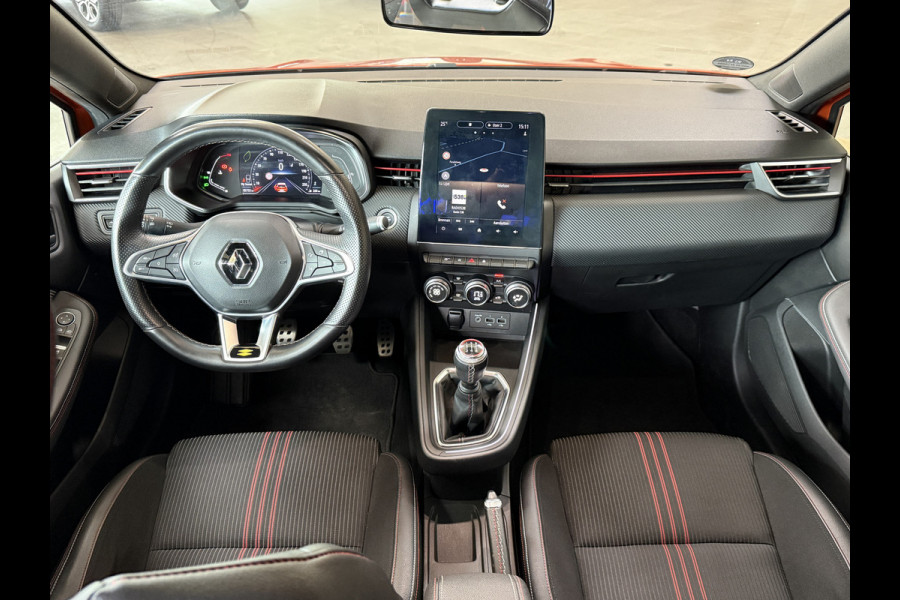 Renault Clio 1.0 TCe 100 R.S. Line | Groot Navi | 17" | Carplay | Camera | Led | PDC V+A | Keurig nette goed onderhouden Renault Clio!