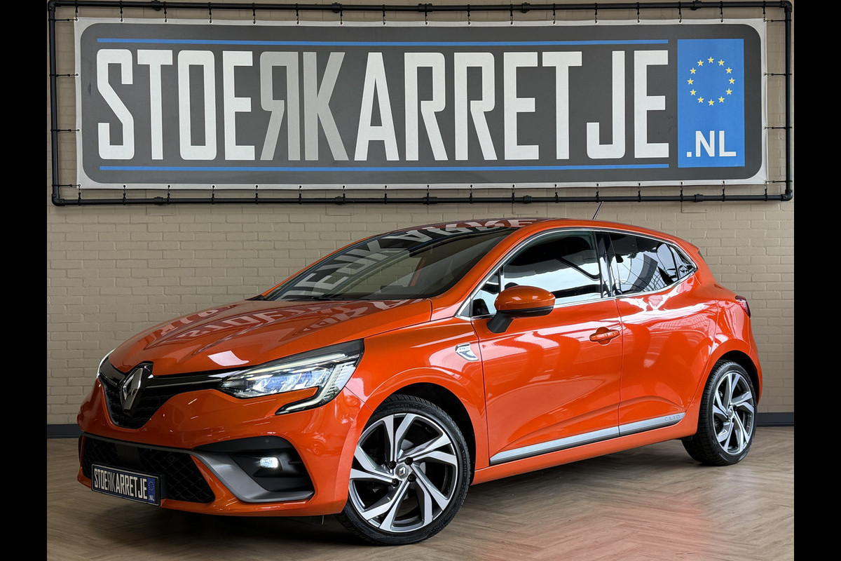 Renault Clio 1.0 TCe 100 R.S. Line | Groot Navi | 17" | Carplay | Camera | Led | PDC V+A | Keurig nette goed onderhouden Renault Clio!