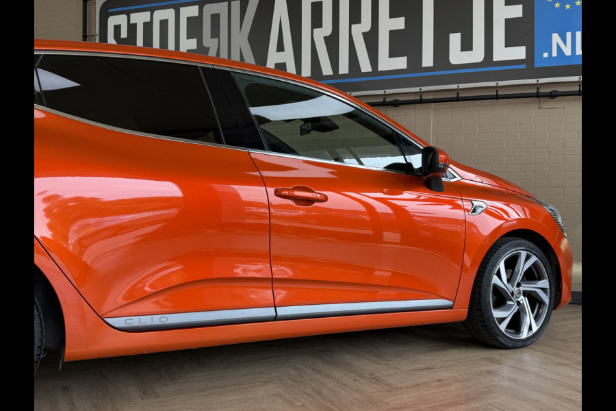 Renault Clio 1.0 TCe 100 R.S. Line | Groot Navi | 17" | Carplay | Camera | Led | PDC V+A | Keurig nette goed onderhouden Renault Clio!