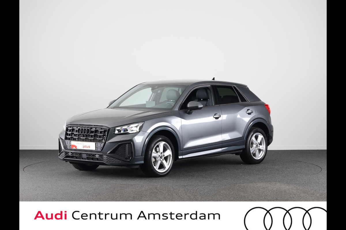Audi Q2 35 TFSI S Edition 150 pk S-tronic | Private lease € 633,- | Navigatie | Parkeersensoren | Achteruitrijcamera | Adaptieve cruise control | S-Line |