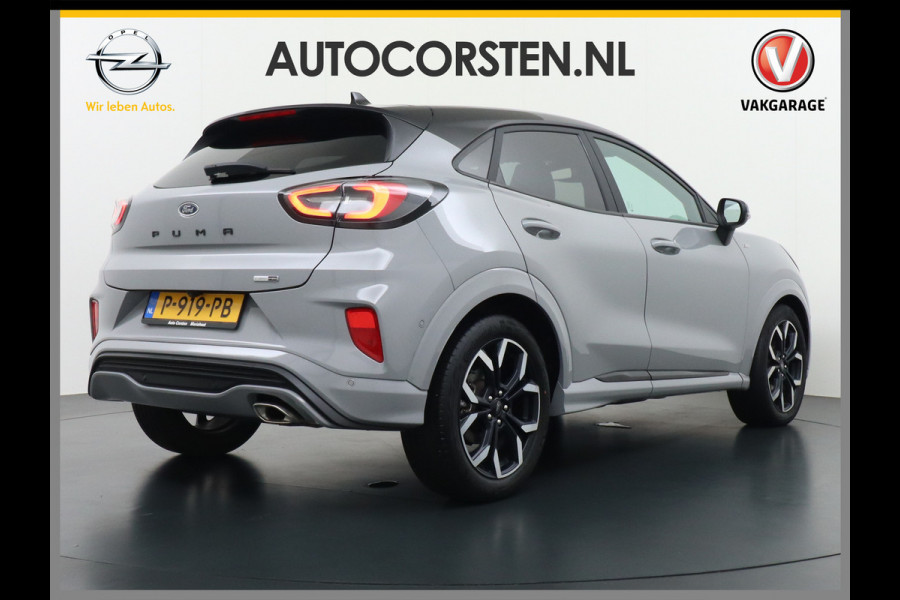 Ford Puma T 155PK Hybrid ST-Line X First Edition B&O®-Sound Apple Carplay/Android Auto Navi Ecc Adap.Cruise Camera Pdc Led Keyless Stuur+Voorruit+Stoelverwarming Lmv 18" Virtual Cockpit Parkeer-assistent Privacy glass Wifi Zeer compleet en zuinig!