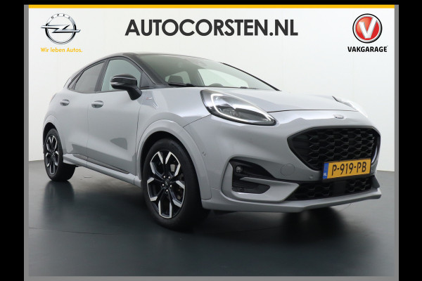 Ford Puma T 155PK Hybrid ST-Line X First Edition B&O®-Sound Apple Carplay/Android Auto Navi Ecc Adap.Cruise Camera Pdc Led Keyless Stuur+Voorruit+Stoelverwarming Lmv 18" Virtual Cockpit Parkeer-assistent Privacy glass Wifi Zeer compleet en zuinig!