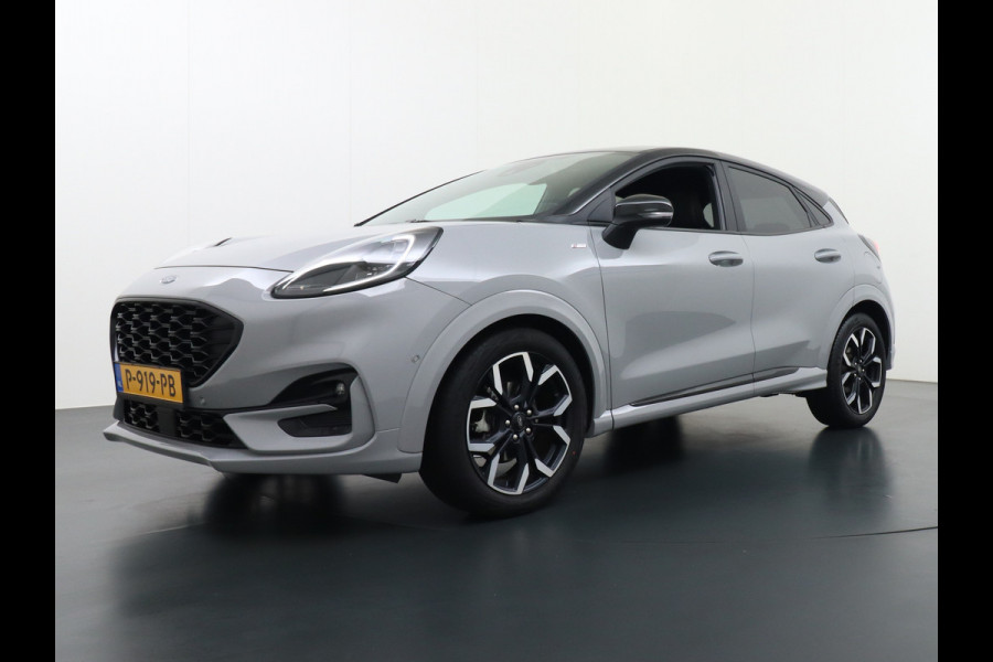 Ford Puma T 155PK Hybrid ST-Line X First Edition B&O®-Sound Apple Carplay/Android Auto Navi Ecc Adap.Cruise Camera Pdc Led Keyless Stuur+Voorruit+Stoelverwarming Lmv 18" Virtual Cockpit Parkeer-assistent Privacy glass Wifi Zeer compleet en zuinig!