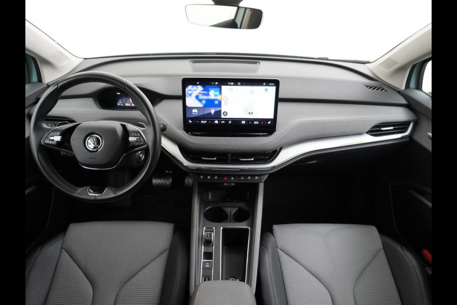 Škoda ENYAQ iV 60 180PK Memory Warmetpomp Stoel+Stuurverwarming Apple Carplay/Androd Auto Navi Ecc Adap.Cruise Control 360°Camera Pdc Lmv 20" L File assistent Dab Elek.Achterklep Keyless advanced Bluetooth Rijstrooksensor Connected services 1.000KG trekgewicht 1e Eigenaar Origineel Nederlandse Auto Nieuwprijs €47.965!