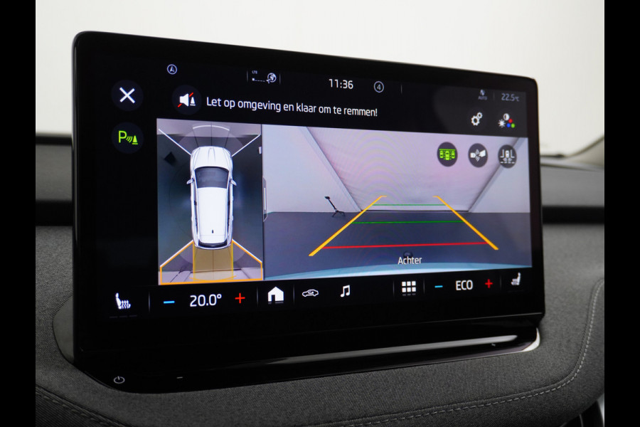 Škoda ENYAQ iV 60 180PK Memory Warmetpomp Stoel+Stuurverwarming Apple Carplay/Androd Auto Navi Ecc Adap.Cruise Control 360°Camera Pdc Lmv 20" L File assistent Dab Elek.Achterklep Keyless advanced Bluetooth Rijstrooksensor Connected services 1.000KG trekgewicht 1e Eigenaar Origineel Nederlandse Auto Nieuwprijs €47.965!