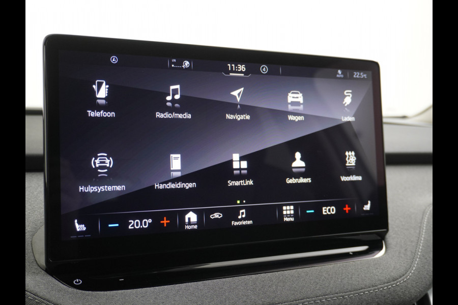 Škoda ENYAQ iV 60 180PK Memory Warmetpomp Stoel+Stuurverwarming Apple Carplay/Androd Auto Navi Ecc Adap.Cruise Control 360°Camera Pdc Lmv 20" L File assistent Dab Elek.Achterklep Keyless advanced Bluetooth Rijstrooksensor Connected services 1.000KG trekgewicht 1e Eigenaar Origineel Nederlandse Auto Nieuwprijs €47.965!