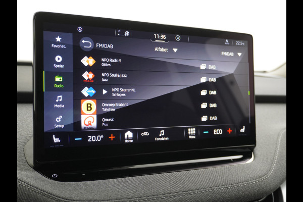 Škoda ENYAQ iV 60 180PK Memory Warmetpomp Stoel+Stuurverwarming Apple Carplay/Androd Auto Navi Ecc Adap.Cruise Control 360°Camera Pdc Lmv 20" L File assistent Dab Elek.Achterklep Keyless advanced Bluetooth Rijstrooksensor Connected services 1.000KG trekgewicht 1e Eigenaar Origineel Nederlandse Auto Nieuwprijs €47.965!