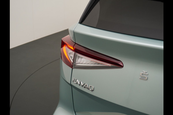 Škoda ENYAQ iV 60 180PK Memory Warmetpomp Stoel+Stuurverwarming Apple Carplay/Androd Auto Navi Ecc Adap.Cruise Control 360°Camera Pdc Lmv 20" L File assistent Dab Elek.Achterklep Keyless advanced Bluetooth Rijstrooksensor Connected services 1.000KG trekgewicht 1e Eigenaar Origineel Nederlandse Auto Nieuwprijs €47.965!