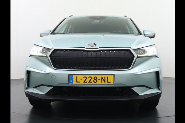 Škoda ENYAQ iV 60 180PK Memory Warmetpomp Stoel+Stuurverwarming Apple Carplay/Androd Auto Navi Ecc Adap.Cruise Control 360°Camera Pdc Lmv 20" L File assistent Dab Elek.Achterklep Keyless advanced Bluetooth Rijstrooksensor Connected services 1.000KG trekgewicht 1e Eigenaar Origineel Nederlandse Auto Nieuwprijs €47.965!
