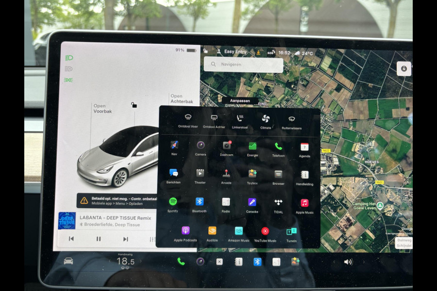 Tesla Model 3 Standard RWD Plus 60 kWh | LFP-accu | Facelift model | Elektrische kofferbak | 19-inch velgen | Panoramadak | Autopilot | Performance spoiler | Rijklaar met 12 maanden BOVAG-garantie