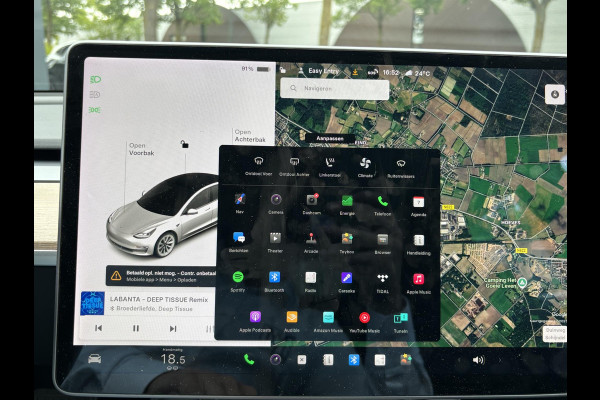 Tesla Model 3 Standard RWD Plus 60 kWh | LFP-accu | Facelift model | Elektrische kofferbak | 19-inch velgen | Panoramadak | Autopilot | Performance spoiler | Rijklaar met 12 maanden BOVAG-garantie