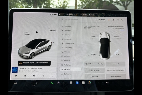 Tesla Model 3 Standard RWD Plus 60 kWh | LFP-accu | Facelift model | Elektrische kofferbak | 19-inch velgen | Panoramadak | Autopilot | Performance spoiler | Rijklaar met 12 maanden BOVAG-garantie