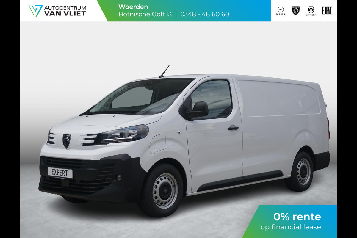 Peugeot e-Expert L3 75 kWh | 0% rente | navi incl. Apple Carplay | camera | parkeersensoren voor & achter | dodehoekwaarschuwing | rijklaarprijs