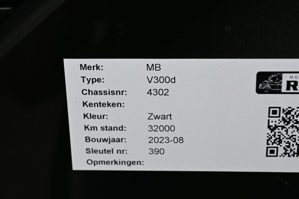 Mercedes-Benz V-Klasse 300d 4-MATIC L3 DC Avantgarde Distronic, LED, Electrische deuren, 4x4