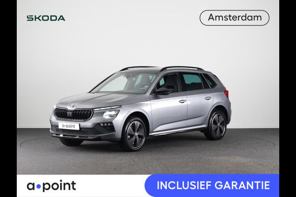 Škoda Kamiq 1.0 TSI Monte Carlo 115 pk Automaat (DSG) | Verlengde garantie | Navigatie | Panoramadak | Parkeersensoren | Achteruitrijcamera | Adaptieve cruise control |
