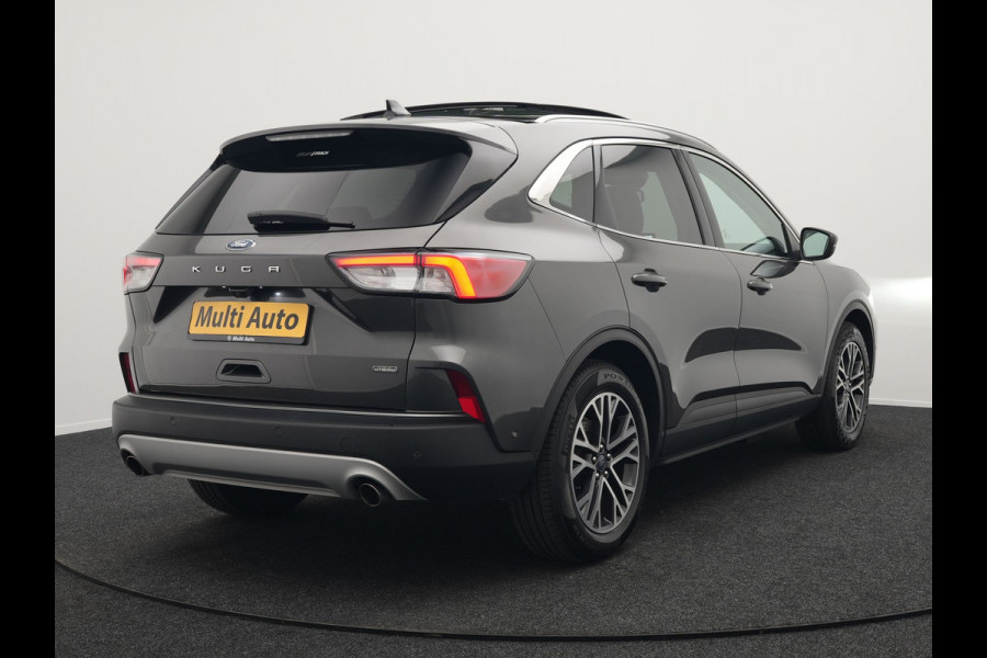 Ford Kuga 2.5 Titanium X Plug In Hybrid 225pk PHEV | Trekhaak Af Fabriek | Panodak | Adaptive Cruise | 360 Camera | Bang & Olufsen | Verwarmde Sportstoelen & Stuur | Blis | Navigatie | Keyless | DAB |