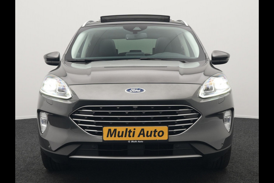 Ford Kuga 2.5 Titanium X Plug In Hybrid 225pk PHEV | Trekhaak Af Fabriek | Panodak | Adaptive Cruise | 360 Camera | Bang & Olufsen | Verwarmde Sportstoelen & Stuur | Blis | Navigatie | Keyless | DAB |