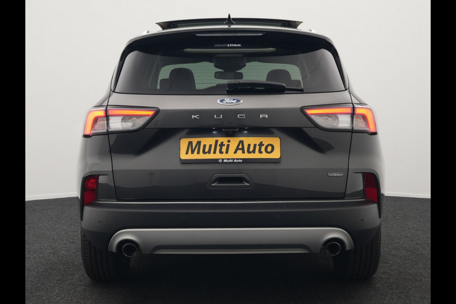 Ford Kuga 2.5 Titanium X Plug In Hybrid 225pk PHEV | Trekhaak Af Fabriek | Panodak | Adaptive Cruise | 360 Camera | Bang & Olufsen | Verwarmde Sportstoelen & Stuur | Blis | Navigatie | Keyless | DAB |