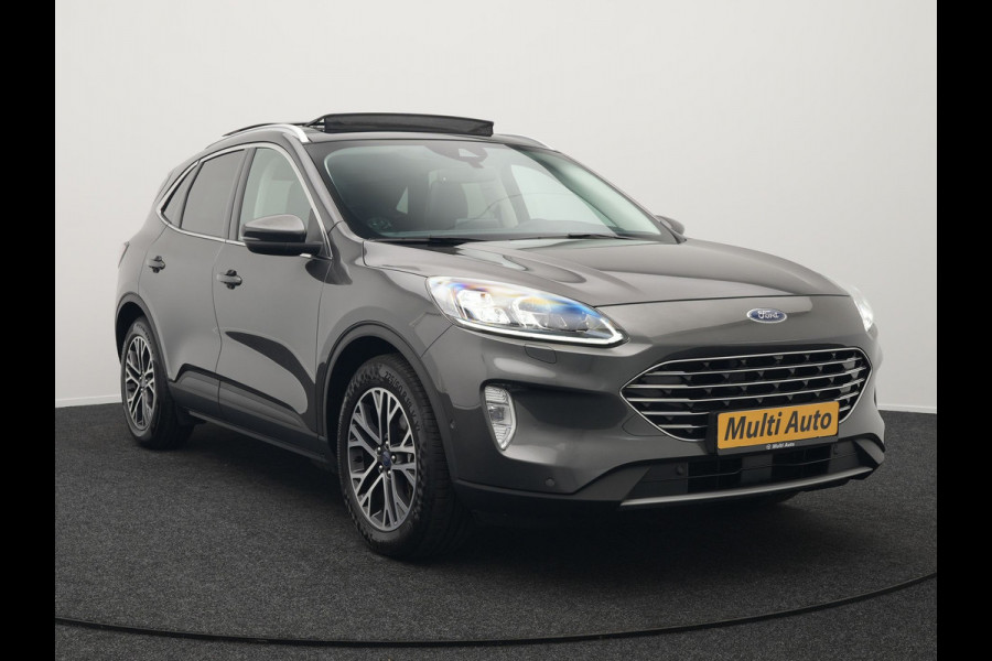 Ford Kuga 2.5 Titanium X Plug In Hybrid 225pk PHEV | Trekhaak Af Fabriek | Panodak | Adaptive Cruise | 360 Camera | Bang & Olufsen | Verwarmde Sportstoelen & Stuur | Blis | Navigatie | Keyless | DAB |