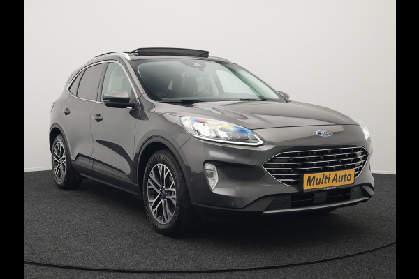 Ford Kuga 2.5 Titanium X Plug In Hybrid 225pk PHEV | Trekhaak Af Fabriek | Panodak | Adaptive Cruise | 360 Camera | Bang & Olufsen | Verwarmde Sportstoelen & Stuur | Blis | Navigatie | Keyless | DAB |