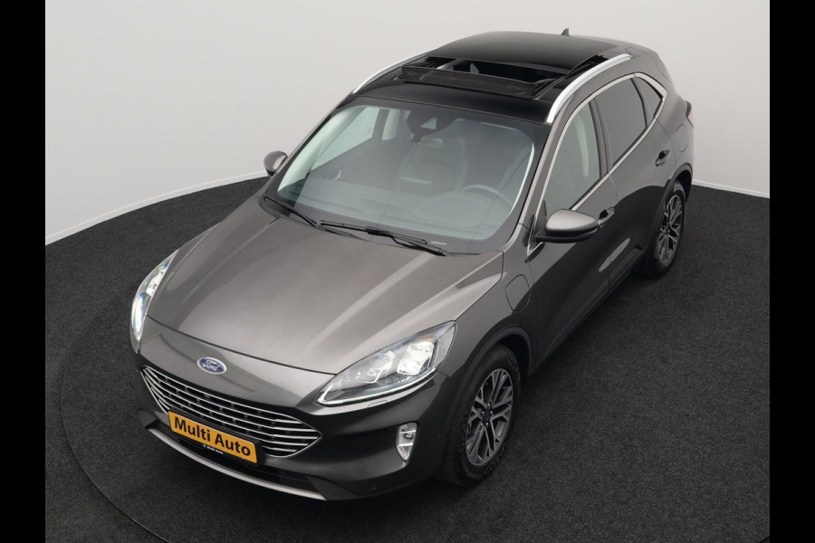 Ford Kuga 2.5 Titanium X Plug In Hybrid 225pk PHEV | Trekhaak Af Fabriek | Panodak | Adaptive Cruise | 360 Camera | Bang & Olufsen | Verwarmde Sportstoelen & Stuur | Blis | Navigatie | Keyless | DAB |