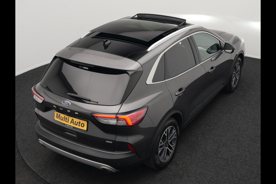 Ford Kuga 2.5 Titanium X Plug In Hybrid 225pk PHEV | Trekhaak Af Fabriek | Panodak | Adaptive Cruise | 360 Camera | Bang & Olufsen | Verwarmde Sportstoelen & Stuur | Blis | Navigatie | Keyless | DAB |