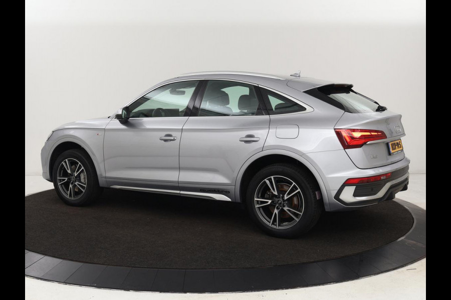 Audi Q5 Sportback 50 TFSI e S edition | Stoelverwarming | Adaptive cruise | Carplay | Matrix LED | Half leder | Sportstoelen | Virtual Cockpit | PHEV