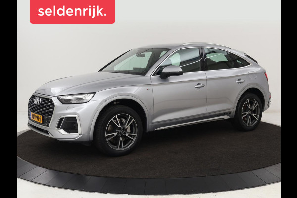 Audi Q5 Sportback 50 TFSI e S edition | Stoelverwarming | Adaptive cruise | Carplay | Matrix LED | Half leder | Sportstoelen | Virtual Cockpit | PHEV