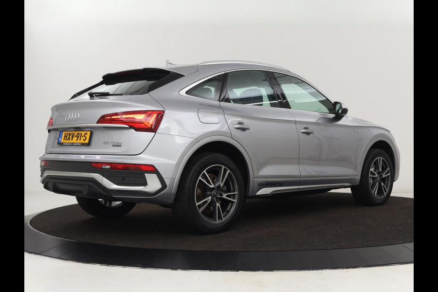 Audi Q5 Sportback 50 TFSI e S edition | Stoelverwarming | Adaptive cruise | Carplay | Matrix LED | Half leder | Sportstoelen | Virtual Cockpit | PHEV