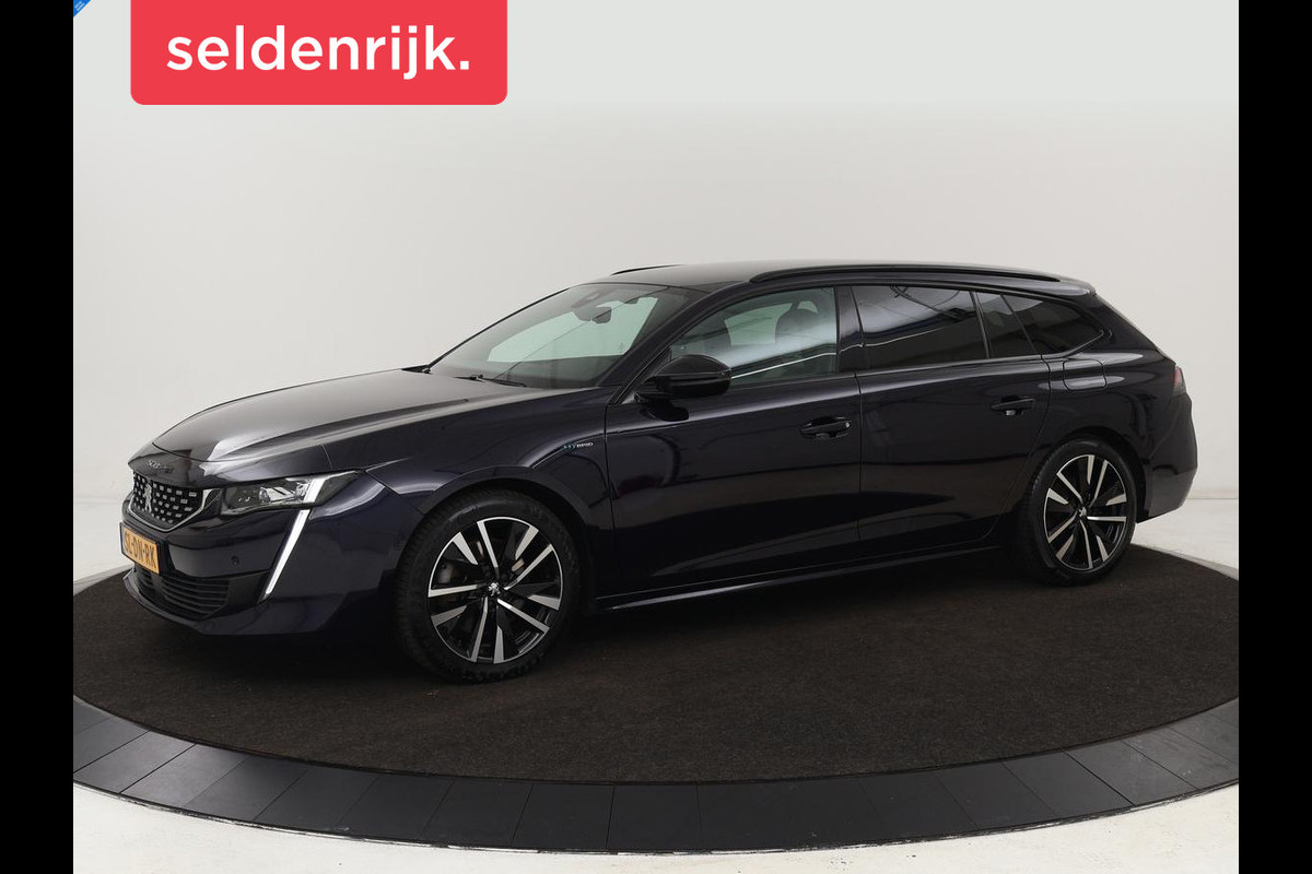 Peugeot 508 1.6 HYbrid GT | Stoelverwarming | Focal Sound | 360 Camera | Massage | Leder/Alcantara | Keyless | Digital Cockpit | Carplay | Memory | Navigatie | Full LED | PHEV | Plug In