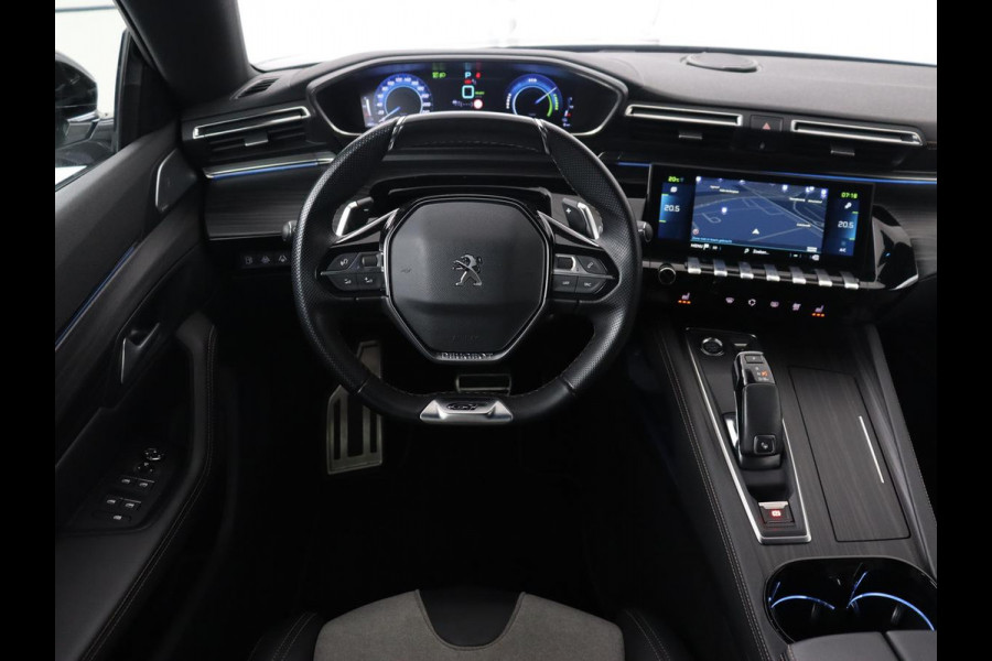 Peugeot 508 1.6 HYbrid GT | Stoelverwarming | Focal Sound | 360 Camera | Massage | Leder/Alcantara | Keyless | Digital Cockpit | Carplay | Memory | Navigatie | Full LED | PHEV | Plug In