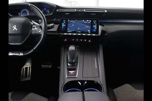Peugeot 508 1.6 HYbrid GT | Stoelverwarming | Focal Sound | 360 Camera | Massage | Leder/Alcantara | Keyless | Digital Cockpit | Carplay | Memory | Navigatie | Full LED | PHEV | Plug In